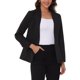 thumbnail image 1 of INSPIRE CHIC Blazers de Lino para Mujer Color Sólido Un Botón Manga Larga Blazers para el Trabajo XS Negro, 1 of 6