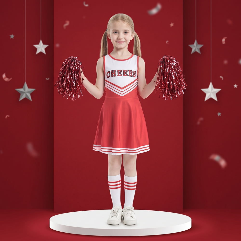 Red Sale - Disfraz Infantil Cheerleader Animadora