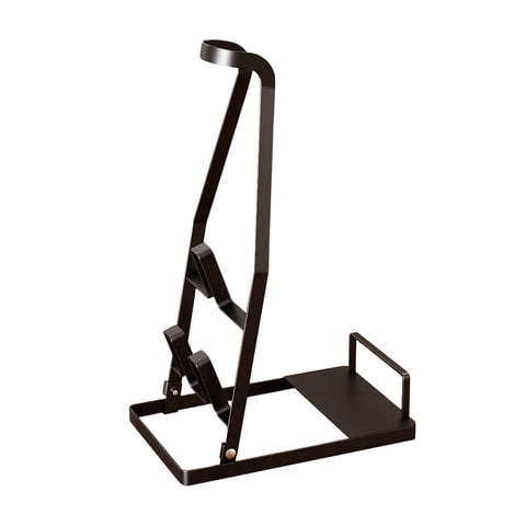 Bothyi - Soporte Para Aspiradora, Soporte Para Aspiradora, Estante De Metal Para Hotel, Hogar, Balcón, Negro