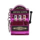 thumbnail image 1 of Mini Máquina Tragamonedas Llavero Festival Novedad Mini Juego De Arcade Juguete Para Niños Hombres Violeta, 1 of 3