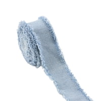 Magideal - Accesorio Decorativo Con Lazo Para El Cabello Con Cinta De Mezclilla, Adornos De Cinta Para Coser Tú Mismo, Diademas, Camisas, Muebles Para El Hogar Y Azul Claro