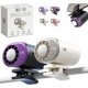 thumbnail image 1 of Ventilador clip coche pantalla LED 16°C semi enfriamiento USB recargable 360° 199 velocidades, 1 of 8