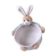 thumbnail image 4 of Cesta De Almacenamiento De Conejos De Pascua Decoración De La Organización De La Pequeña Canasta Tejida Para La Guardería 18CMX15.5CMX9CM, 4 of 5