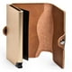 thumbnail image 3 of Billetera - Slim - Brown & Gold, Con monedero, 3 of 3