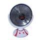 thumbnail image 1 of Ventilador Calefactor Infrarrojo Eléctrico Halógeno Hogar, 1 of 3