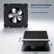 thumbnail image 2 of Ventilador de Techo Solar PEAKROCK 30W 2000 CFM 30 cm de Aspa, 2 of 8