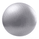 thumbnail image 2 of Balón Liso Yoga Gris 85 Cm, 2 of 3