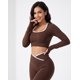 thumbnail image 5 of Conjunto Yoga Mujer Flare Líneas Estilo Moderno - YJ320, 5 of 5
