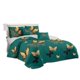 thumbnail image 1 of Cubrecama Quilt Verano King - Verde Mariposa KFL090, 1 of 4
