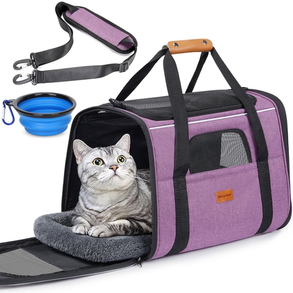 Transportín para mascotas morpilot 46x32x36 cm hasta 11 kg