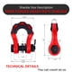 thumbnail image 3 of Grillete Shackles AMBULL Upgrade 3/4 D Ring (paquete de 2), 31,8 toneladas, 3 of 8