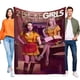 thumbnail image 1 of 2 Broke Girls anti-pilling, suave, ligera, esponjosa y acogedora de lujo para hogar y cocina – Perfecta para niños y adultos,150X130cm, 1 of 6