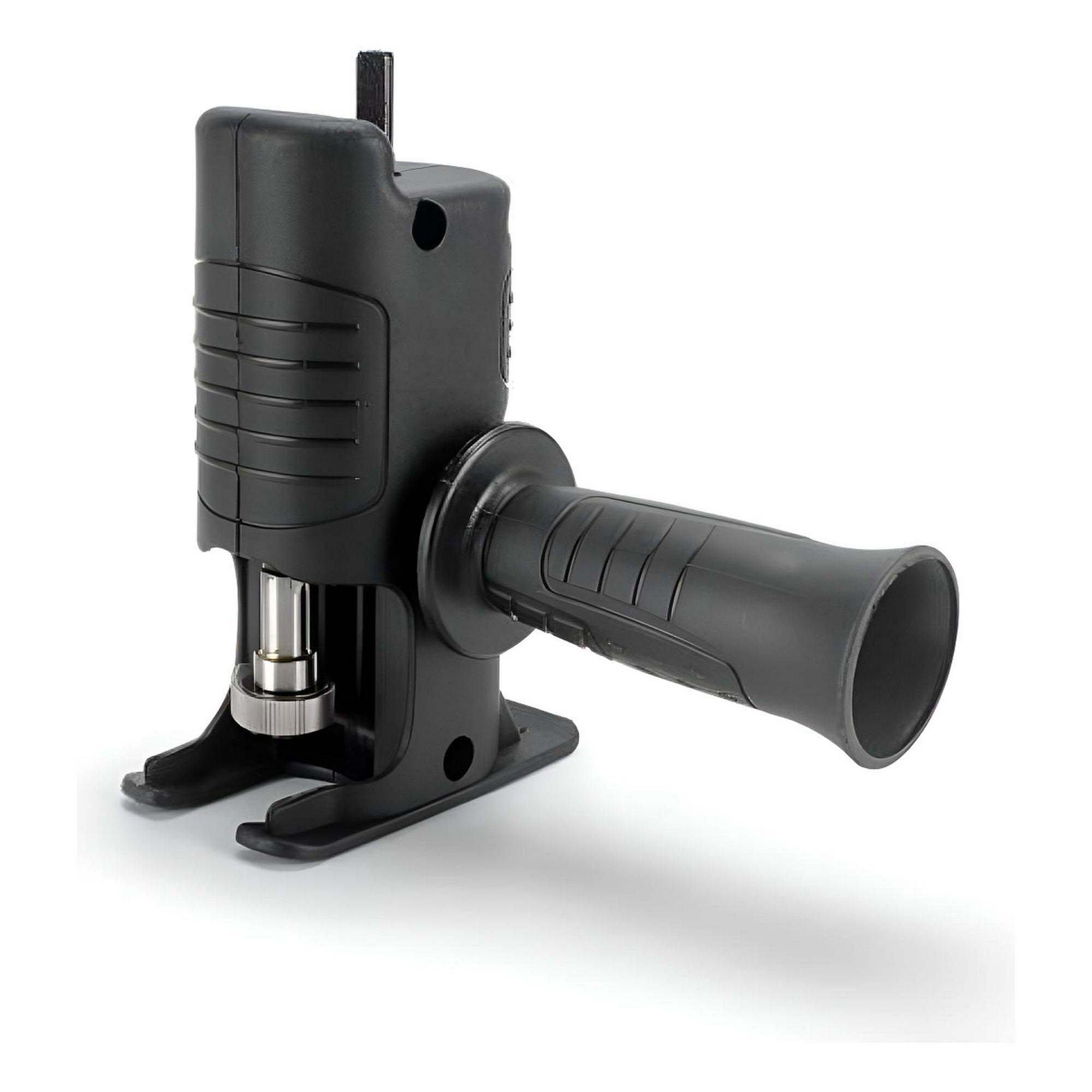 Genérica - Adaptador De Sierra Para Taladro + 3 Hojas Madera Metal Pvc Negro