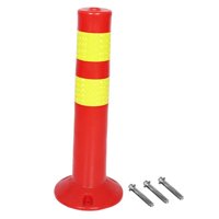 Ioensy - Poste De Barrera De Estacionamiento Con Bolardo De Seguridad Reflectante Para Área De Tráfico, Estilo B, 45 Cm