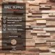 thumbnail image 5 of Paneles de pared Wall!Supply de madera de teca – Pack de 10, 0,9 m², 5 of 8