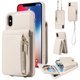 thumbnail image 1 of Stylish & Secure Wallet Case for iPhone 14/13/12/11 Pro Max/XR/XS Max/SE 2020 - RFID Credit Cards Holder, Zipper Leather Case With Wrist Strap & Handbag Case, 1 of 3