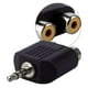 thumbnail image 4 of Adaptador Splitter Audio 2 Rca Hembra 1 Plug Jack 3.5 Macho negro, 4 of 6