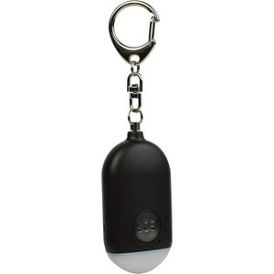 Veatool - Alarma Personal Recargable Con Luz Led Para Emergencias - Accesorio De Seguridad Y Defensa Para Mujeres, Niños Y Ancianos - Color Negro