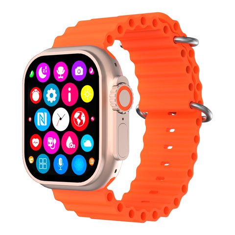 Reloj Inteligente Smart Watch Kbod S8 Ultra Ip65 Gold