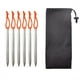thumbnail image 3 of Outdoor Camping Tent Stakes, Aluminum Alloy Tent Stakes, Ground Camping Tent Peg Portable Stakes Tent Nail For Backpacking Tent, Footprint, Camping Trap, Outdoor Canopy, Beach, Garden, 3 of 5