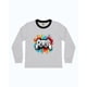 thumbnail image 5 of Pijama Niño Algodón Estampado Gamer Gris azul 4, 5 of 7