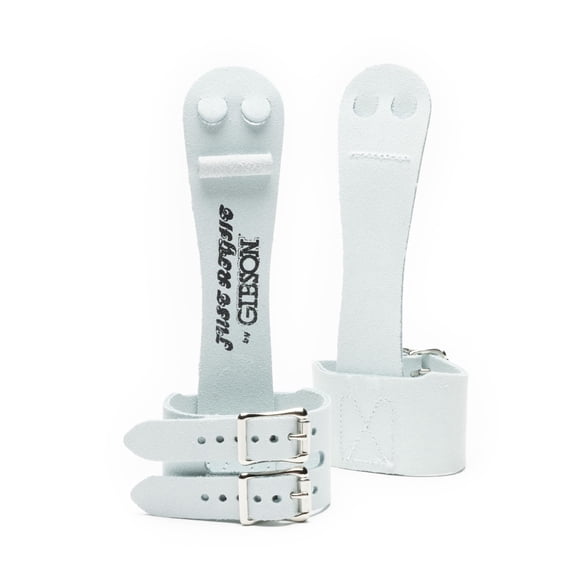 Agarres de gimnasia Gibson Athletic talla grande color blanco