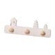 thumbnail image 1 of Ganchos Para Abrigos De Casa De Muñecas, Modelo De Escena DIY, Accesorios Para Fotos, Perchas De Pared En Miniatura, Color Blanco, 1/12, 1 of 3