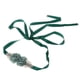 thumbnail image 4 of Elegante Cinturón Nupcial Con Flores Y Diamantes De Imitación, Cinturones Para Vestido De Novia, Negro Y Verde, 4 of 5