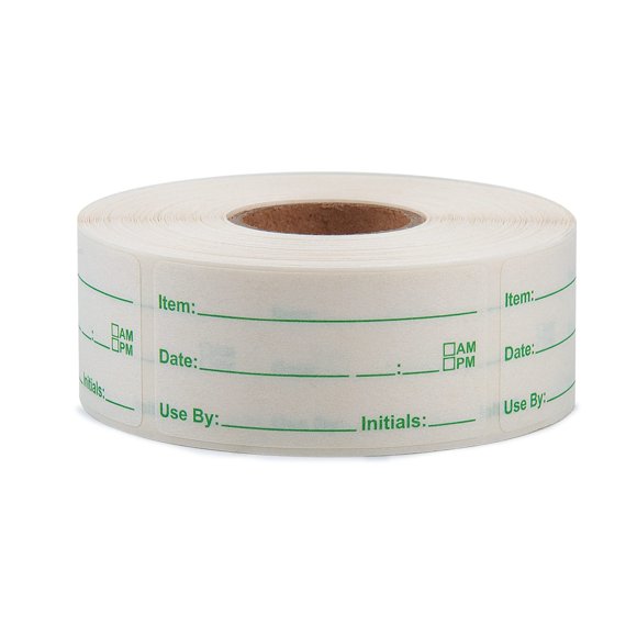 Etiquetas LLIKED verdes disolubles 2.5 × 5 cm – paquete de 500