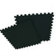 thumbnail image 2 of Pack 4 Tatami 62x62x1.2 Cm - Piso Gimnasio - Máquinas - Negro, 2 of 3
