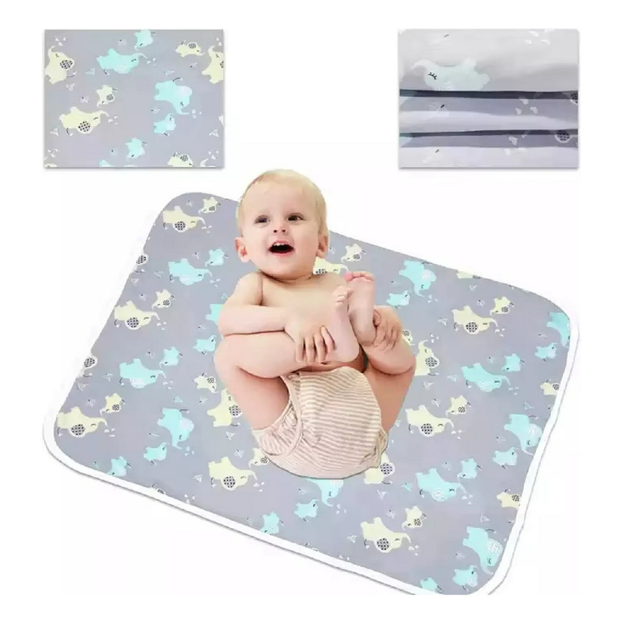 Genérico - Mudador Portátil Impermeable Reutilizable Protector Bebe Lau