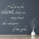 thumbnail image 2 of Decomural Let Us Be Silent Ralph Waldo Emerson WS-42967, 2 of 2