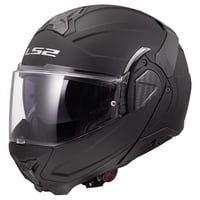 Casco De Moto Ls2 Advant Ii Modular Con Protector Solar Negro S