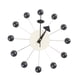 thumbnail image 3 of Reloj De Pared De Bola Redonda, Simple, De Mediados De Siglo, Para Sala De Estudio, Decoración De Dormitorio, Relojes, Bola Negra, 3 of 5