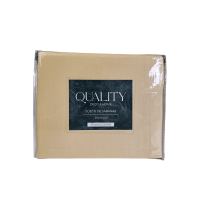 Qualityhome - Juego De Sabanas 200 Hilos 1.5 Plaza Amarillo
