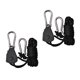 thumbnail image 3 of Correas De Amarre Para Kayak, 2 Uds., Canoa, Proa Y Popa, Resistentes, 8 Pies, Color Negro, 3 of 5