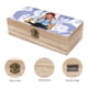thumbnail image 3 of Chico de Oro Caja Organizadora de Madera Rústica - Caja Decorativa Multifuncional para Escritorio, Hogar, Oficina, Joyas y Manualidades, 3 of 6