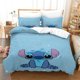 thumbnail image 1 of v1460 Bed Sheets Cartoon Anime Stitch and Lilo Duvet Cover Set Children Duvet Cover Bedding Set Quilt Cover Children Adult Bedroom Decoration 3-Piece Bedding Set (1 Duvet Cover + 2 Pillow Shams) Bed S, 1 of 5