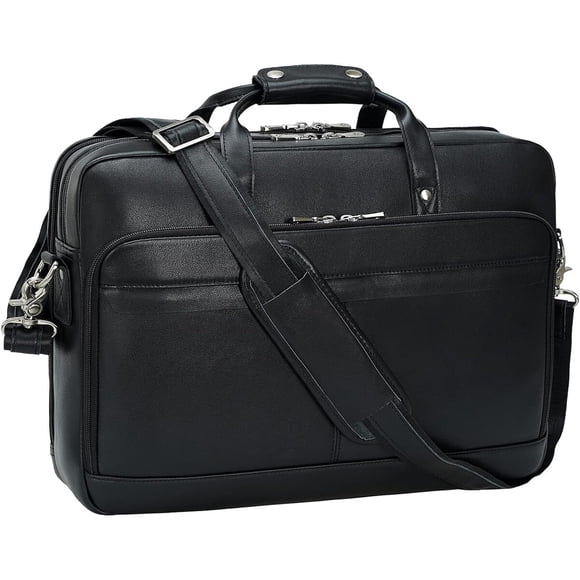 Maletín Cuero Masa Kawa 1715.6 Piel Full Grain Laptop 17
