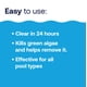 thumbnail image 3 of Kit HTH 52038 de tratamiento de piscina de verde a azul, 3 of 6