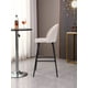thumbnail image 5 of Piso de Bar Taburete Velvet 66cm Terciopelo Blanco, 5 of 5