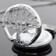 thumbnail image 5 of Reloj de bolsillo Tiong 4,5 cm Cuarzo Cadena Árbol de la Vida, 5 of 9