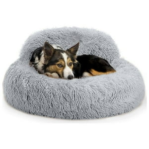 Cama Mascota Grande Yep Pet Perro L Antiestrés Y Ronquido Gris