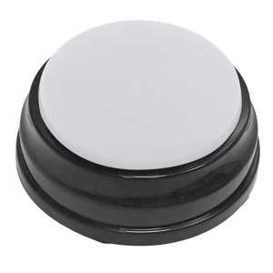 Magideal - Botón De Sonido Grabable, Comunicación, Juguete Interactivo, Grabadora, Reproducción, Cachorro Parlante, Gatito, Grabación, Botón De Voz Para Que Los Niños Aprendan. Blanco