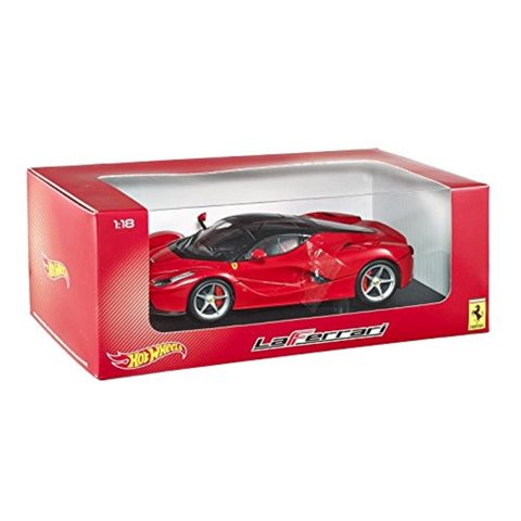 Auto Fundido A Presión Hot Wheels Elite Heritage Laferrari A Escala 1:18