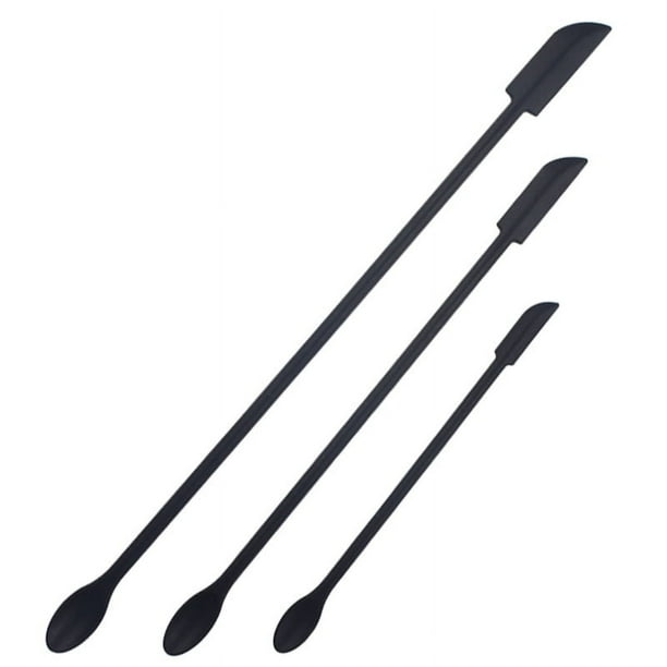 Espátula de belleza, espátula de maquillaje, mini espátula para cosméticos y tarros de cocina, espátula de silicona pequeña Last Drop