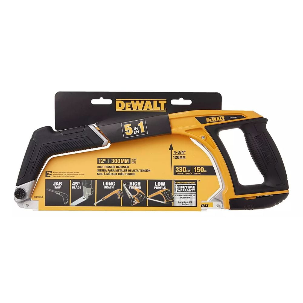 Sierra De Hacking Para Metales 5 En 1 Dewalt Dwht20547l