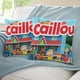 thumbnail image 3 of Caillou Fundas de almohada de terciopelo con tema, regalos de funda de almohada, decoración para el hogar, cojín de lanzar, regalo de cumpleaños para fans y parejas. 45cm x 45cm., 3 of 6