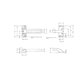 thumbnail image 2 of Guardia de seguridad para puertas National Hardware N199-679, latón, 1 x 15 cm, 2 of 2
