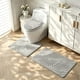 thumbnail image 1 of Set De Tapetes Para Baño De 3 Piezas Alfombras Antideslizantes + Tapa WC, 1 of 3